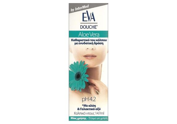 Intermed Eva Douche Aloe Vera Κολπική Πλύση Με Ενυδατική Δράση Ph 4.2 - Ευαίσθητη Περιοχή στο Dvcare