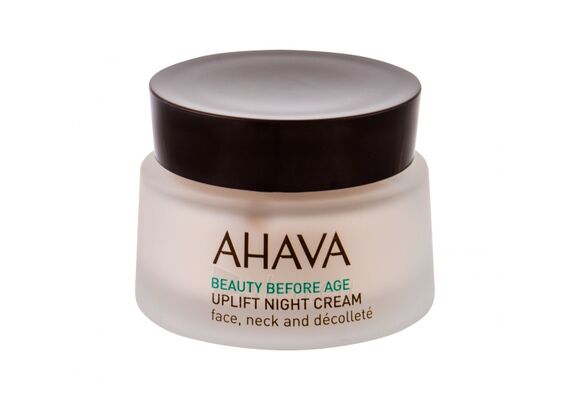 Ahava Beauty Before Age Uplift Night Cream  Ενυδατική Και Θρεπτική  Κρέμα Νυκτας Με Δράση Λίφτινγκ Για Το Πρόσωπο Και Το Ντεκολτέ 50ml - Ενυδάτωση στο Dvcare