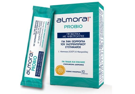 Almora Probio Προβιοτικα Με Ηλεκτρολύτες Για Την Ισορροπία Του Γαστρεντερικου Συστήματος Για Παιδιά Και Ενήλικες 10 Φακελιδια - Γαστρεντερικό σύστημα στο Dvcare