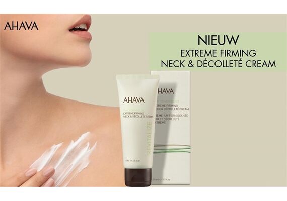 Ahava Time To Revitalize Extreme Firming Neck & Decollete Cream Κρέμα Λαιμού Και Ντεκολτέ 75ml - Καλλυντικά στο Dvcare