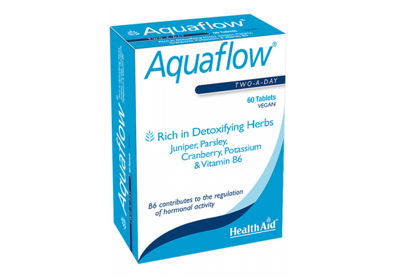 Health Aid AquaFlow Ειδικός Συνδυασμός Από Αποτοξινωτικα Βότανα Για Την Διατήρηση Της  Φυσιολογικής Λειτουργίας Του Ουροποιητικου Και Της Ισορροπίας  Υγρών Στον Οργανισμό - Χάπια Αδυνατίσματος στο Dvcare