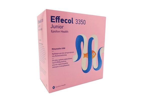 Epsilon Health Effecol 3350 Junir Μακρογολη 3350 Χρήσιμο Για Την Αντιμετώπιση Της Παιδικής Δυσκοιλιοτητας 24 Φακελισκοι Των 6,563gr - Δυσκοιλιότητα στο Dvcare