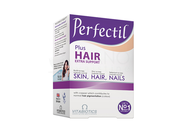 Vitabiotics Plus Hair Extra Support Με Biotιne, Σελήνιο & Ψευδάργυρο Που Συμβάλουν Στη Διατήρηση Της Φυσιολογικής Κατάστασης Σε Μαλλιά Δέρμα Νύχια - Περιποίηση Μαλλιών στο Dvcare