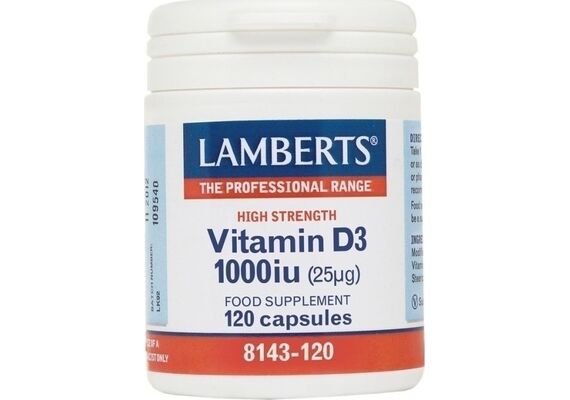 Lamberts D3 2000iu 120 caps - Βιταμίνη D στο Dvcare