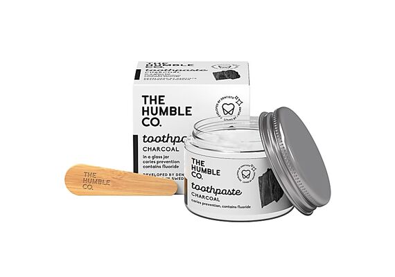 Humble Natural Toothpaste In Jar - Charcoal - 50ml - Στοματική Υγιεινή στο Dvcare
