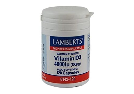 Lamberts Vitamin D 4000Iu 120Caps - Βιταμίνη D στο Dvcare
