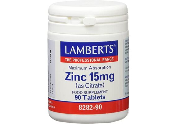Lamberts Zinc 15mg (As Citrate0 90 Tabs - Βιταμίνες & Μέταλλα στο Dvcare