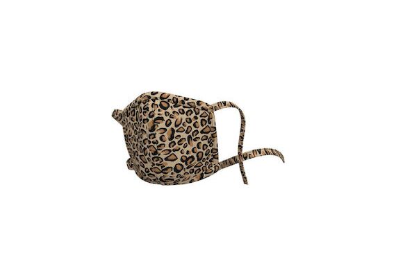 UrbanZac General Purpose Face Mask Leopard Adult Μάσκα Πολλαπλών Χρήσεων - Πρόληψη και αντιμετώπιση ιώσεων στο Dvcare