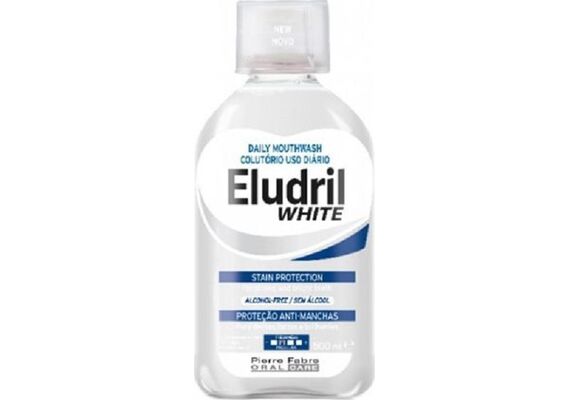 Eludril White Alcohol Free Daily MouthWash 500ml - Στοματικά Διαλύματα στο Dvcare