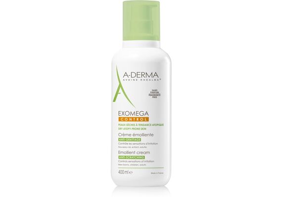 A-Derma Exomega Control Emollient Cream 400ml - Καλλυντικά στο Dvcare