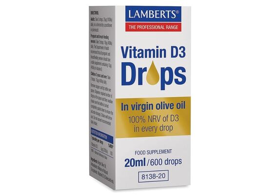 Lamberts Vitamin D3 Drops - Βιταμίνη D στο Dvcare