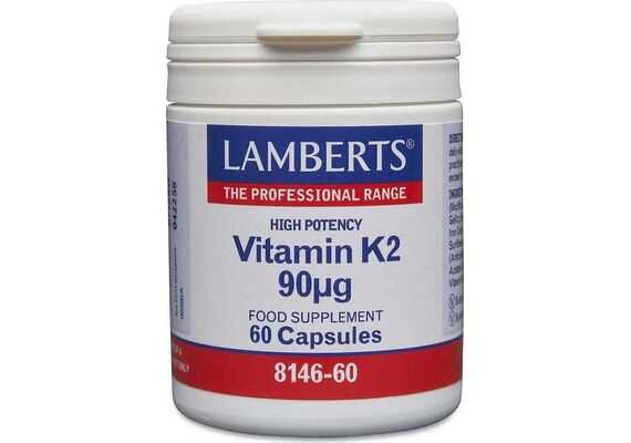 Lamberts Vitamin K2 90μg 60 Caps - Βιταμίνες & Μέταλλα στο Dvcare