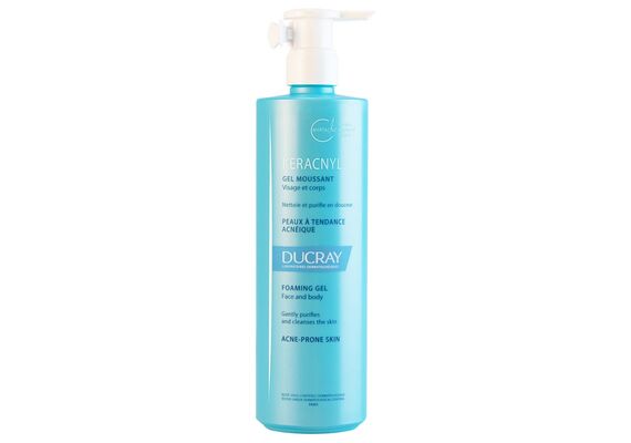 Ducray Keracnyl Gel Moussant Visage Et Corps Peaux A tendance Acneique 400ml - Ακμή & Νεανική Επιδερμίδα  στο Dvcare