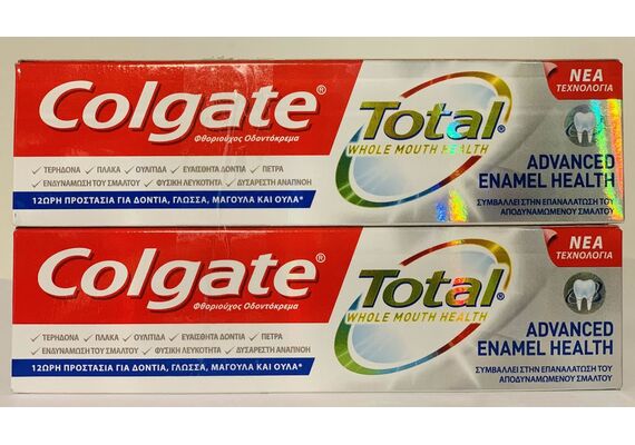 Colgate Total Original ToothPaste 12Ωρη Προστασία Για Δόντια Γλώσσα Μάγουλα Και Ουλα - Στοματική Υγιεινή στο Dvcare