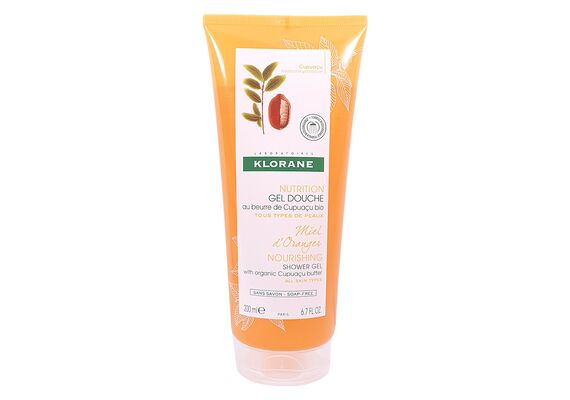 Klorane Nutrition Gel Douche Au Beurre De Cupuacu Miel d'Oranger Για Ολους Τους Τύπους Δέρματος 200ml (1+1δωρο) - Αφρόλουτρα στο Dvcare