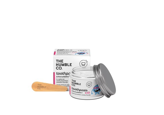 Humble Natural Toothpaste In Jar-Strawberry Kids 50M - Οδοντόκρεμες  στο Dvcare