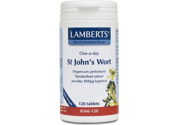 Lamberts St John'S Wort 1700Mg 120Tabs - Συμπληρώματα Διατροφής στο Dvcare