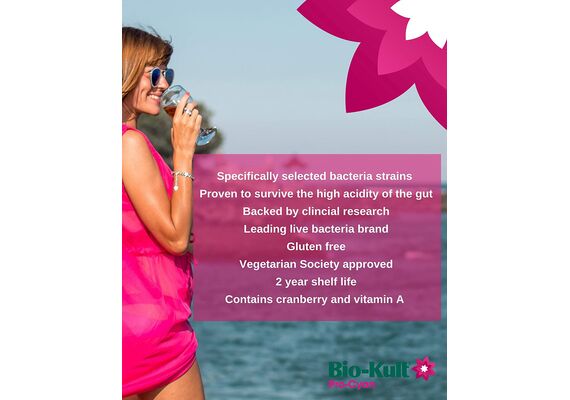 Protexin Bio-Kult Pro-Cyan Συμπληρωμα Διατροφης Με Προηγμενη Φορμουλα Τριπλης Δρασης Για Την Ενισχυση Της Υγειας Του Ουροποιητικου Συστηματος 15 Caps - Ουροποιητικό Σύστημα στο Dvcare