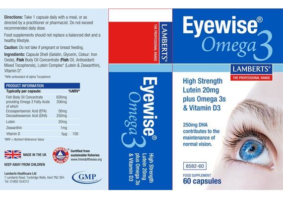 Lamberts Pulse Pure Fish Oil 2300mg + Coq10 100mg 90 caps - Συμπληρώματα στο Dvcare