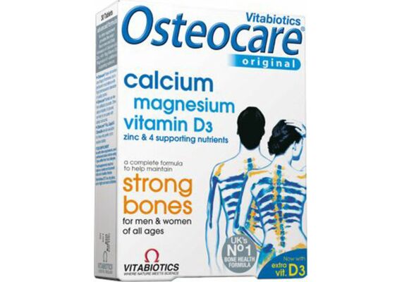 Vitabiotics Osteocare Original  With Ca D3 Mg And Zn Για Άνδρες Και Γυναίκες Κάθε Ηλικίας 30 Τabs - Οστά & Αρθρώσεις στο Dvcare