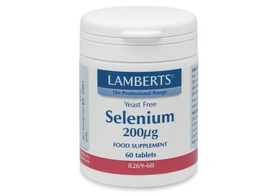 Lamberts Selenium 200Mcg 60Tabs - Συμπληρώματα Διατροφής στο Dvcare