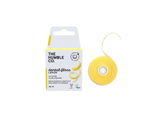 Humble Dental Floss - 50M - Lemon - Στοματική Υγιεινή στο Dvcare