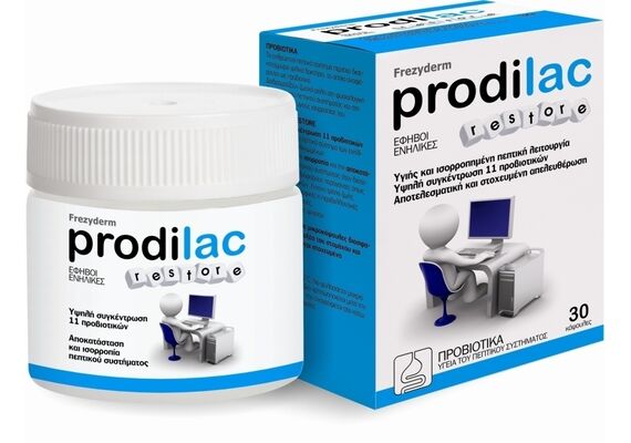 Frezyderm Prodilac Restore Έφηβοι Ενήλικες 30 Φακελάκια - Προβιοτικά  στο Dvcare