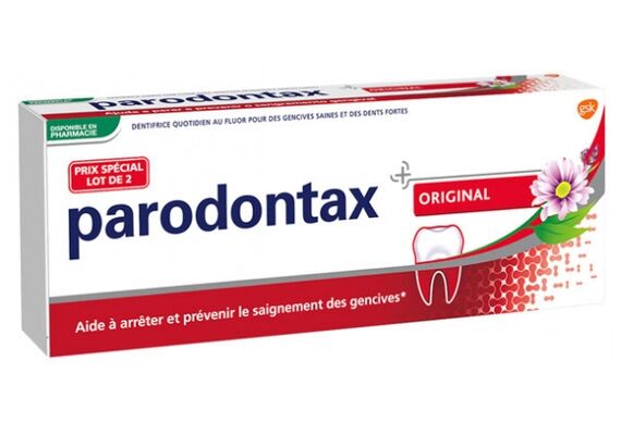Paradontax Original Οδοντόπαστα Με Γεύση Μέντα Και Τζιντζερ - Οδοντόκρεμες  στο Dvcare