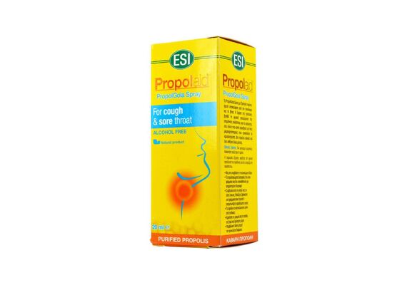Esi Propolaid PropolGola Spray Καταπραΰνει Τον Λαιμo Χωρίς Αλκοόλ 20ml - Πονόλαιμος στο Dvcare