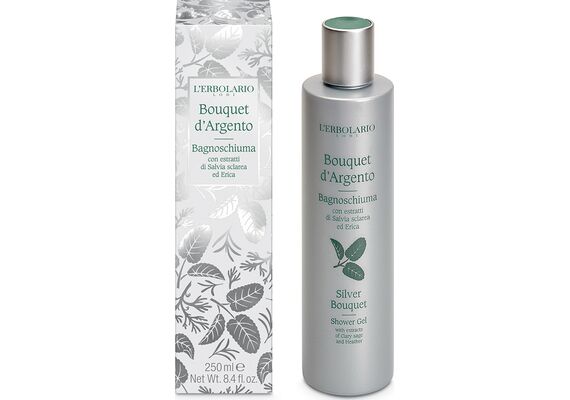 L'erbolario Silver Bouquet Shower Gel Αφρόλουτρο 250ml - Xmas Gifts στο Dvcare