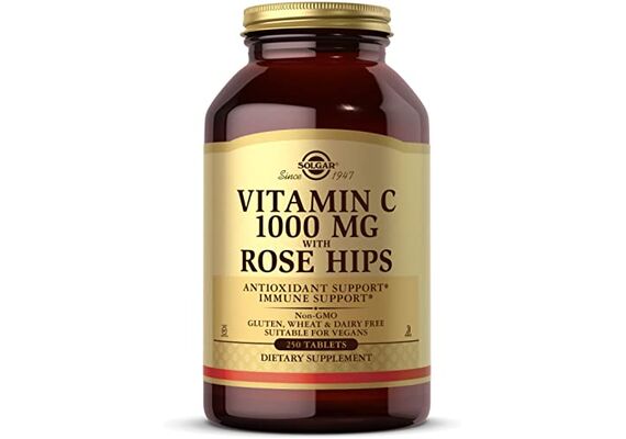 Solgar Vitamin C 1000mg With Rose Hips 100tbs - Βιταμίνη C στο Dvcare
