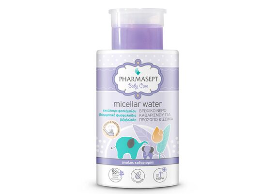 Pharmasept Baby Care Micellar Water Για Πρόσωπο Και Σωμα 300ml - Βρεφική Περιποίηση στο Dvcare