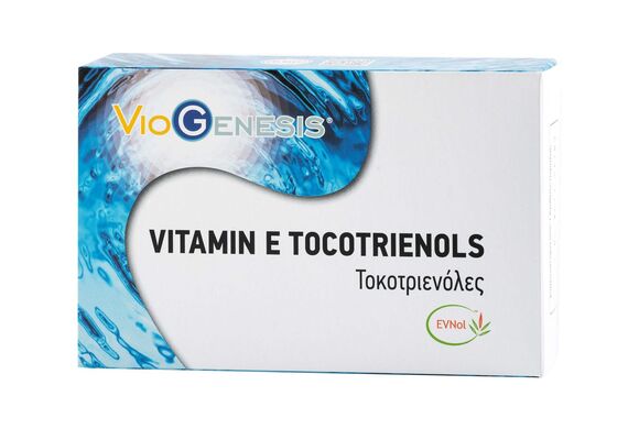 Viogenesis Vitamin E Tocotrienols Τοκοτριενολες 60 Καψουλες - Βιταμίνη E στο Dvcare
