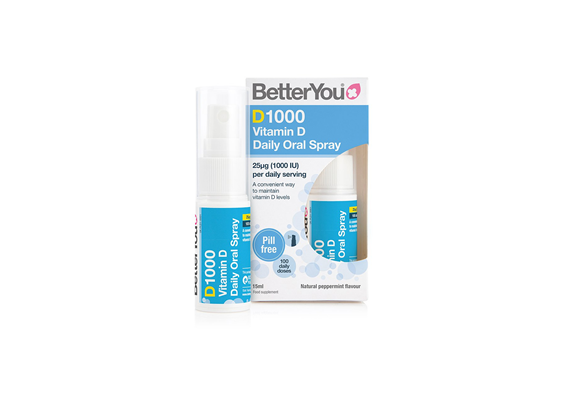 BetterYou  D1000 Vitamin D Daily Oral Spray 15ml - Οστά & Αρθρώσεις στο Dvcare
