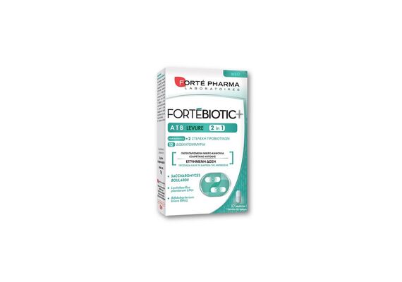 Forte Pharma ForteBiotic ATB 2in1 Levure 10 Caps - Προβιοτικά  στο Dvcare