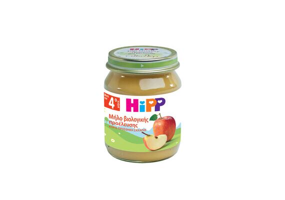 Hipp Μήλο Βιολογικής Προελευσης 4 μηνών 125gr - Βρεφικές Τροφές στο Dvcare