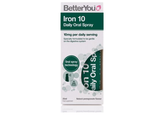 BetterYou Iron 10 Daily Oral Spray - Βιταμίνες & Μέταλλα στο Dvcare