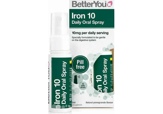 BetterYou Iron  Daily Oral Spray 10mg - Βιταμίνες & Μέταλλα στο Dvcare
