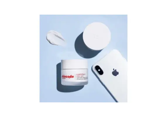 SKINCODE ESSENTIALS DIGITAL DETOX DAY CREAM SPF12  50ML - Πρόσωπο στο Dvcare