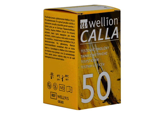 Wellion Cala 50' STR - Βελόνες-Ταινίες Μέτρησης Σακχάρου στο Dvcare
