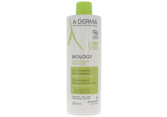 A-derma Biology Fragile Skin Lait Demaquillant 400ml - Καθαρισμός - Ντεμακιγιάζ στο Dvcare