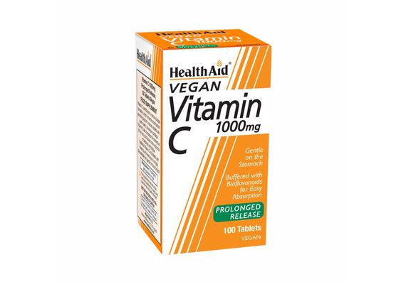 Health Aid Vitamin C 1000mg 100tbs - Βιταμίνη C στο Dvcare