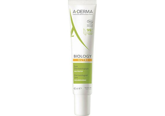 A-derma Biology Nutri 40ml - Πρόσωπο στο Dvcare