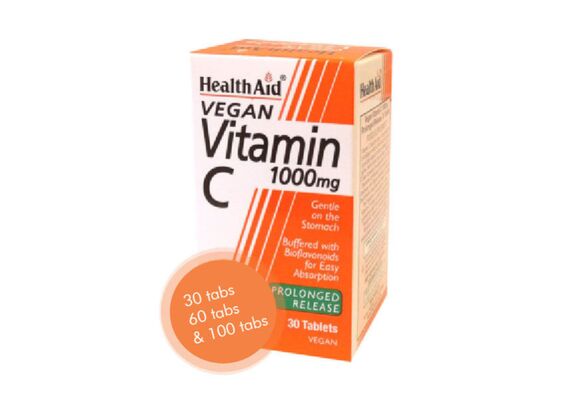 Health Aid Vitamin C 1000mg 30 tabs - Βιταμίνη C στο Dvcare