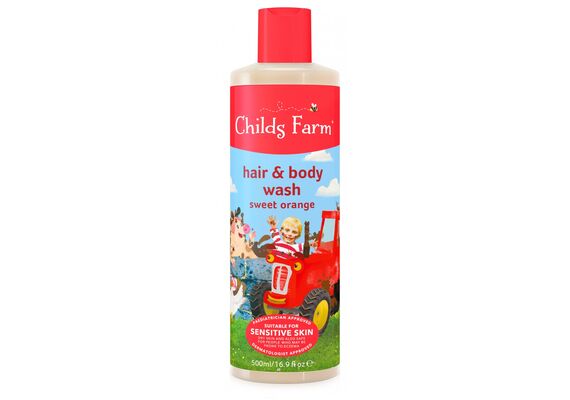 Childs Farm Organic Sweet Orange Hair & Body Wash 500ml - Σαμπουάν & Αφρόλουτρα στο Dvcare