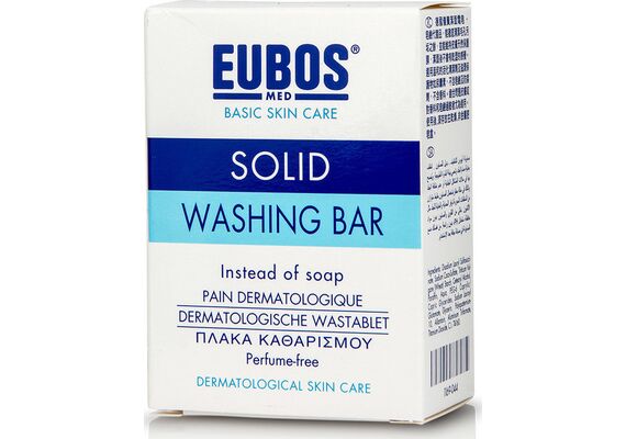 Eubos Blue Solid Washing Bar 125gr - Σαπούνια στο Dvcare