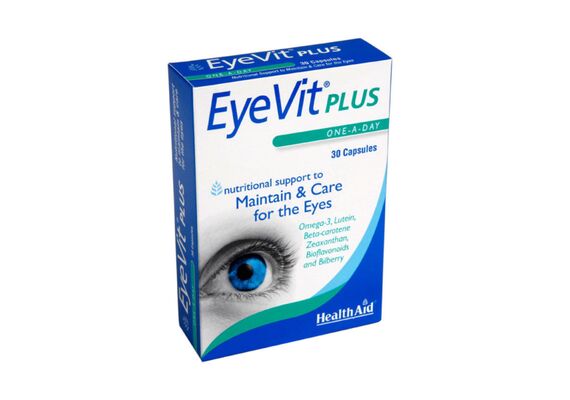 Health  Aid EyeVit Plus 30 Caps - Συμπληρώματα Διατροφής στο Dvcare