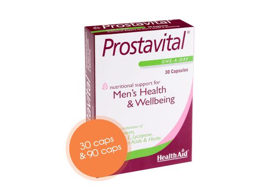 Health Aid Prostavital 30Caps - Ουροποιητικό Σύστημα στο Dvcare
