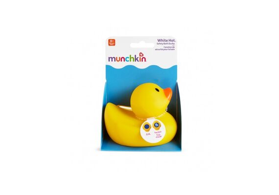 Munchkin Αναλογικό Θερμόμετρο Μπάνιου White Hot Safety Bath Duck - Βρεφικά είδη στο Dvcare