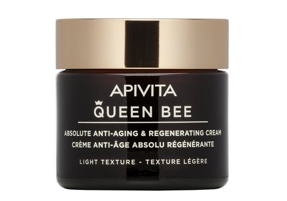 Apivita Queen Bee Absolute Anti Aging & Regenerating Light Texture Cream 50ml - Αντιγήρανση στο Dvcare
